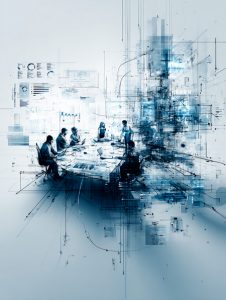 CODIR prenant une décision stratégique pour sécuriser sa trajectoire. 