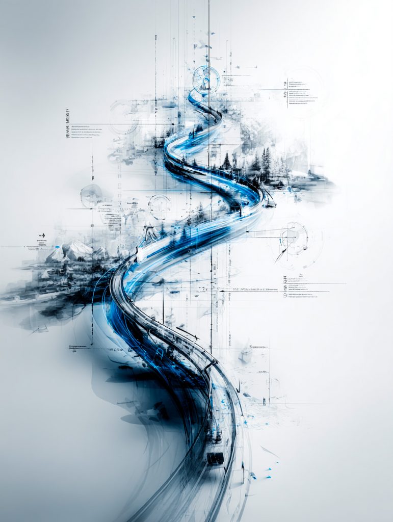 Illustration symbolisant une Trajectoire clarifiée